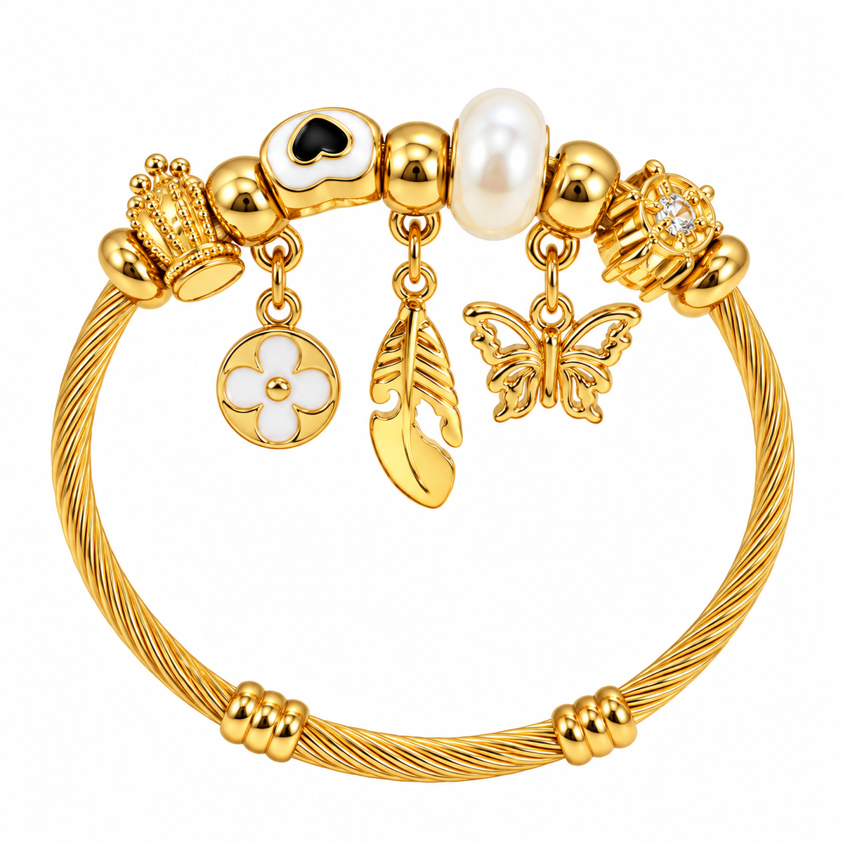 Βραχιόλι με Charms Χρυσό SZ201125X