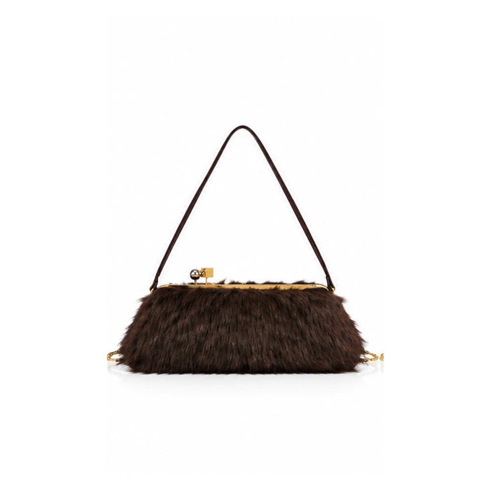 Γούνινη Τσάντα Χειρός PH6457